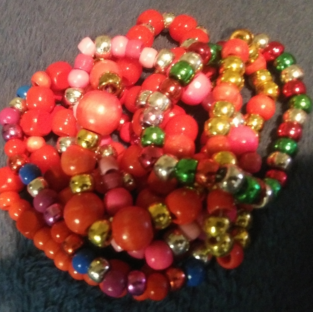 Inspired by Jayla Adult and Childrens handmade wooden and beaded bracelets.